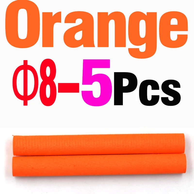 Orange 8mm 5pcs