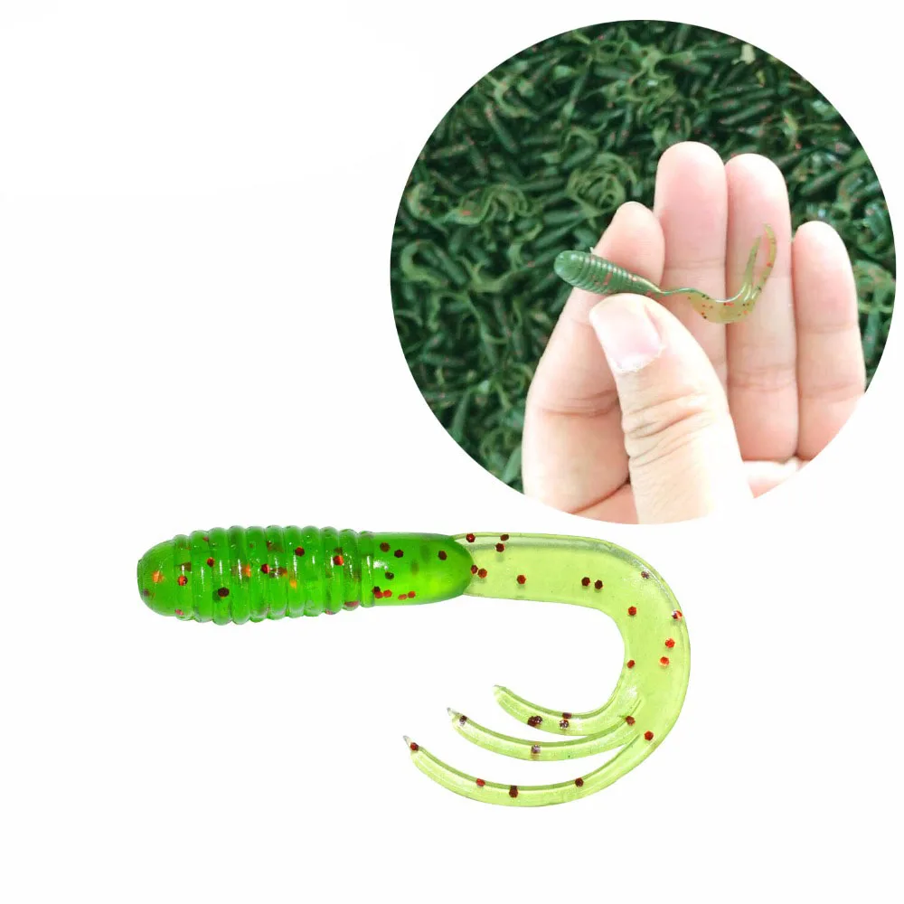 ILure 50 unids/lote señuelo suave de pesca 38mm 0,7g Softbait Swimbait garra cebo Artificial Señuelos de Pesca aparejos de pesca Crankbait
