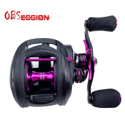 Carrete Baitcasting OBSESSION BR100 6.3:1 Freno magnético curricán