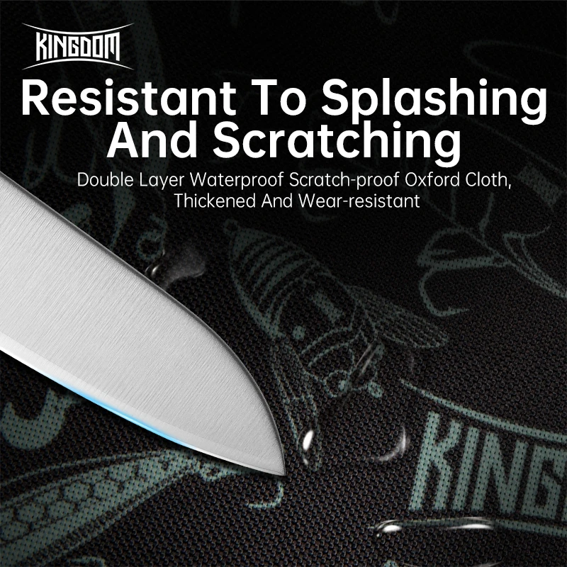 Kingdom-Bolsa de pesca multifunción, 37cm x 20cm x 6,5 cm, bandolera de un solo hombro, bolsa de pecho, herramienta de pesca portátil, bolsa para exteriores - imagen 5