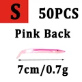 50pcs pink s
