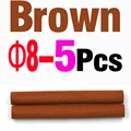 Brown 8mm 5pcs