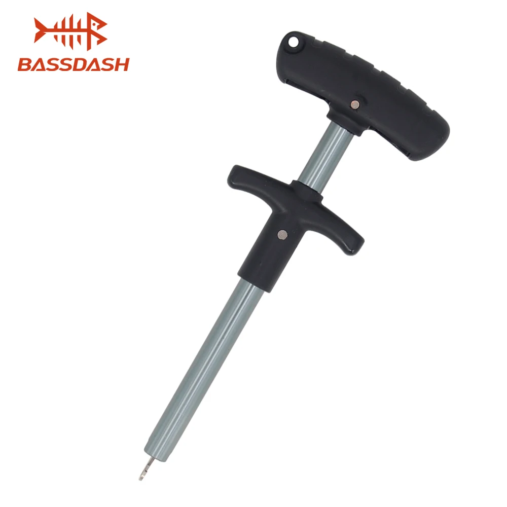 Extractor de anzuelos de pesca portátil, 17,3 cm/6,8 pulgadas, gancho de aluminio, 5 colores disponibles - imagen 2