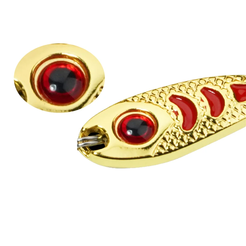 Señuelo de pesca con cuchara, Spinner, cucharas giratorias, sin microbloques Spinner, cebo para trucha, 1,5g, 2,5G, 3,5g, 5g - imagen 3