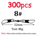 300pcs  size 8