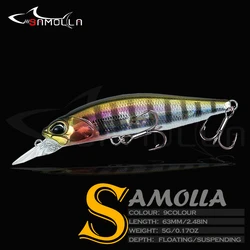 Dur Leurre Minnow Flotante Señuelo para Lubina