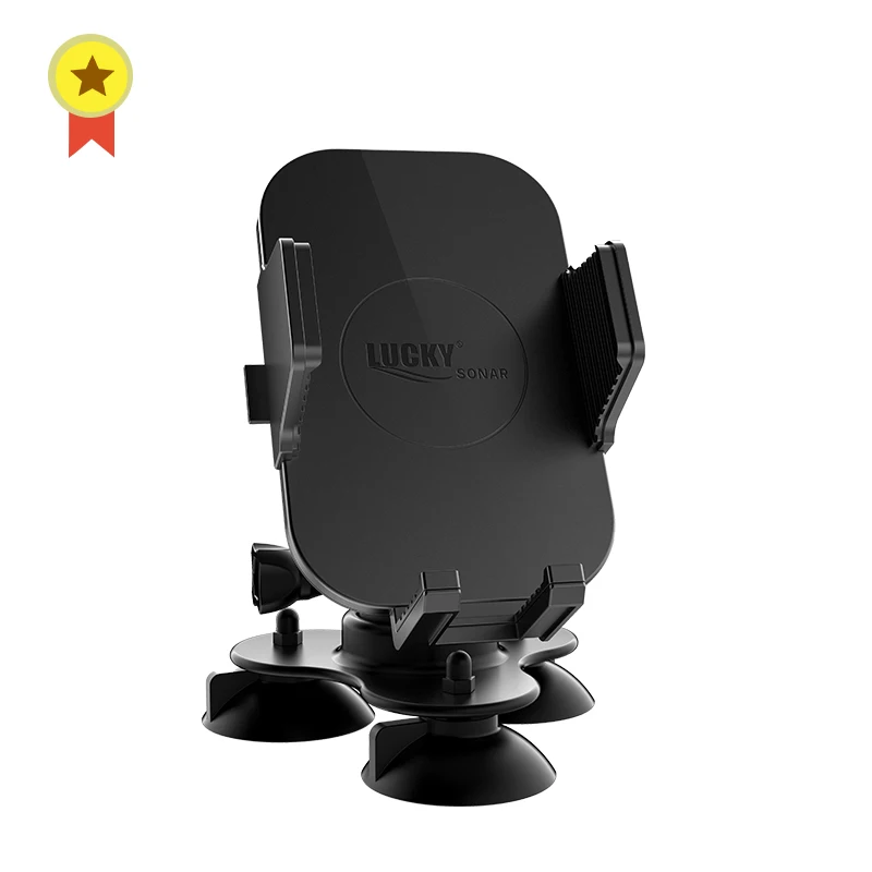 Buscador de peces Lucky soporte es compatible con un buscador de peces portátil
