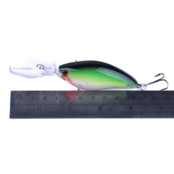 HENGJIA Señuelo Crankbait Flotante Buceo Profundo