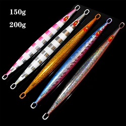 Señuelo de pesca de cebra de hundimiento rápido, cebo de plantilla de velocidad, 150g200g, aparejos de pesca