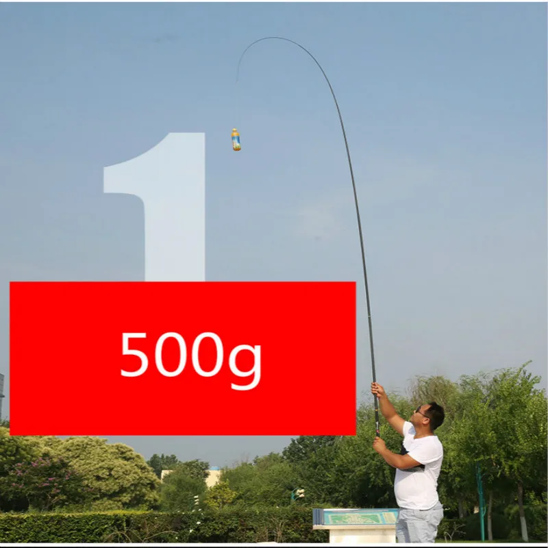 Caña De pescar De 3,6 m-7,2 m, caña De pescar De Taiwán, 46T, caña De mano De carbono, 19 tonos, superligera, telescópica, En Mer - imagen 5