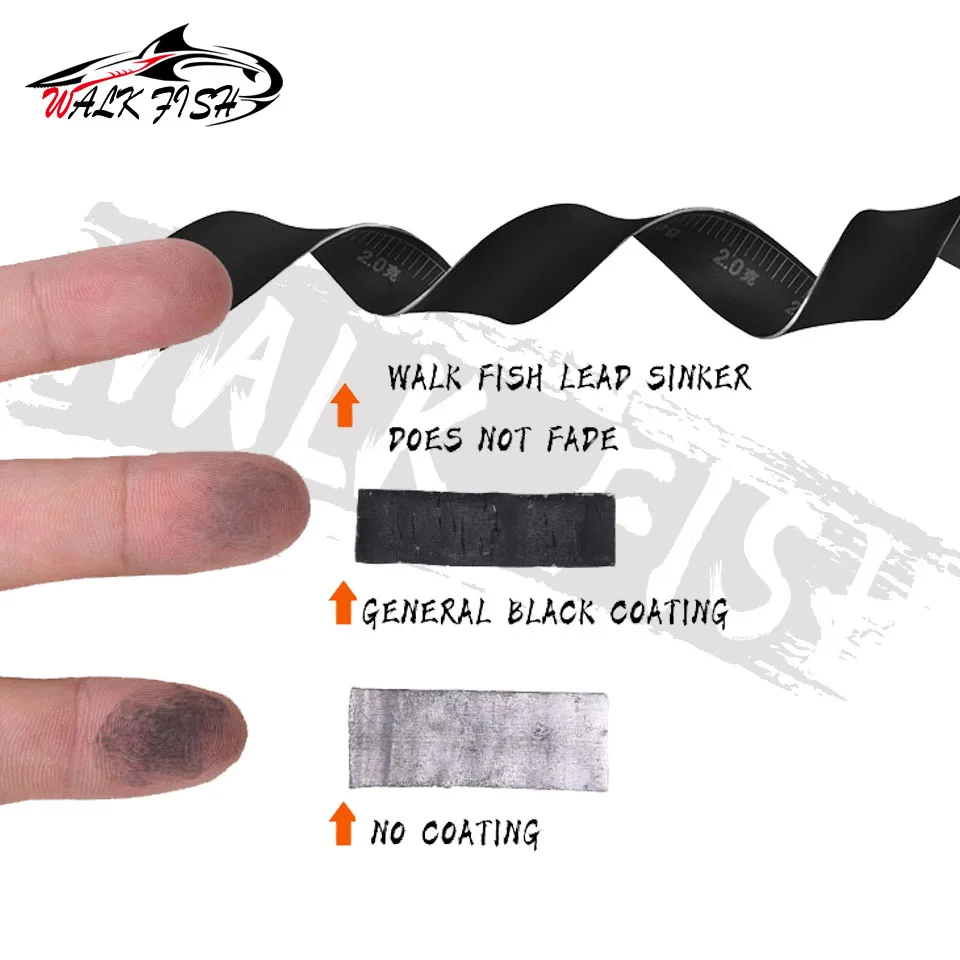 Caminar peces 1 Uds cale plomo pesca accesorios de pesca moldes para llevar la protección del medio ambiente de Dinker pescado - imagen 4