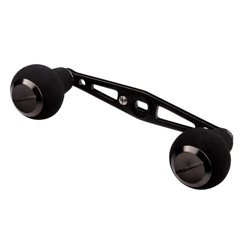 KAWA-mango de carrete de pesca para fundición de cebo, agujero de montaje de 8x5mm, longitud de 110mm, mango de aleación con perilla Eva, accesorio - imagen 2