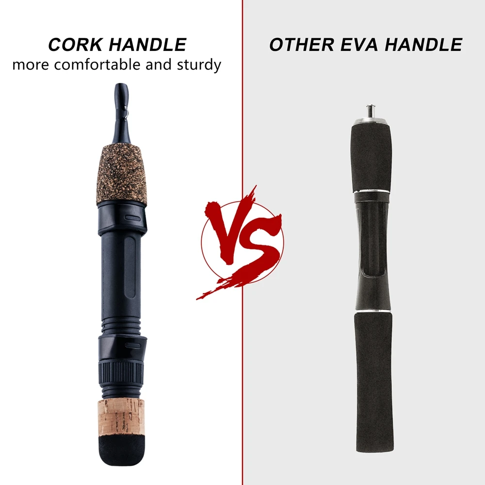 Elija el mango derecho para su caña de pescar Cork Cork Vs