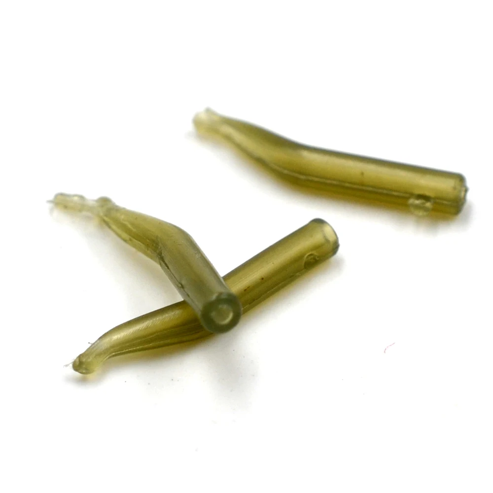 MNFT-alineador de línea de gancho, 48 Uds., tipo codo, aparejos agresivos, mangas, tubos, pelo, Chod, aparejos de pesca suaves antienredos - imagen 4