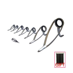 Barra de Surf Jigging para barco con varilla y anillos guía inoxidable