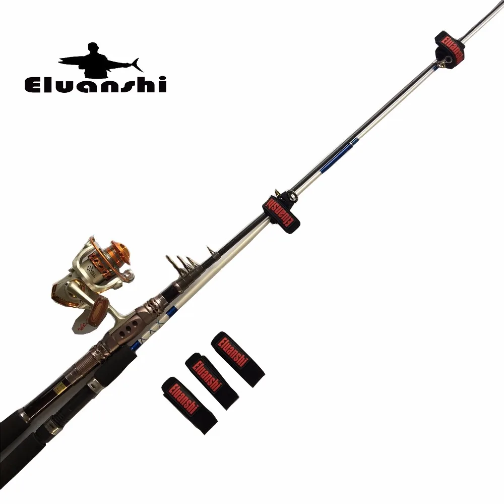 Correa de correa para caña de pescar, accesorios para carrete de plataforma, peche, carpa para caja de hielo, aparejos, señuelo, ELUOSHI, 4 piezas - imagen 4