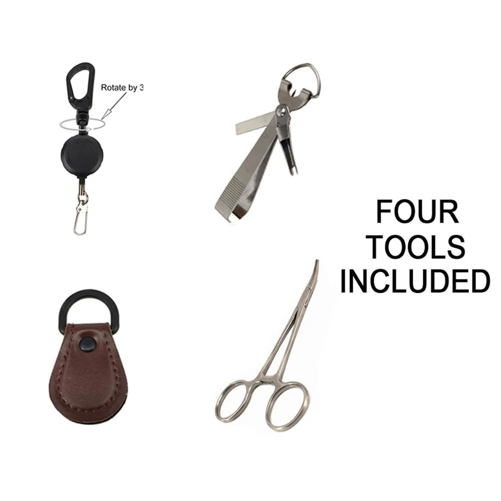 Aventik-Chaleco de pesca con mosca, mochila de talla única para todos, paquete de pesca para deportes al aire libre, Combo de herramientas - imagen 3