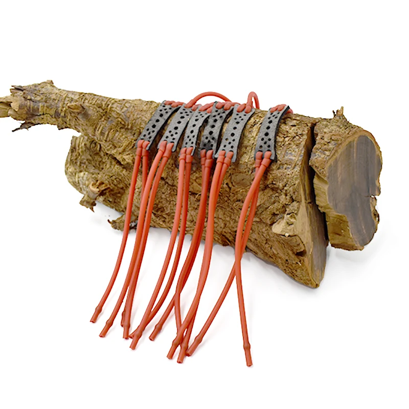 Banda de goma para tirachinas de 3 piezas/6 piezas, tubo de látex redondo, elástico, para deportes al aire libre, accesorios de disparo de catapulta - imagen 4