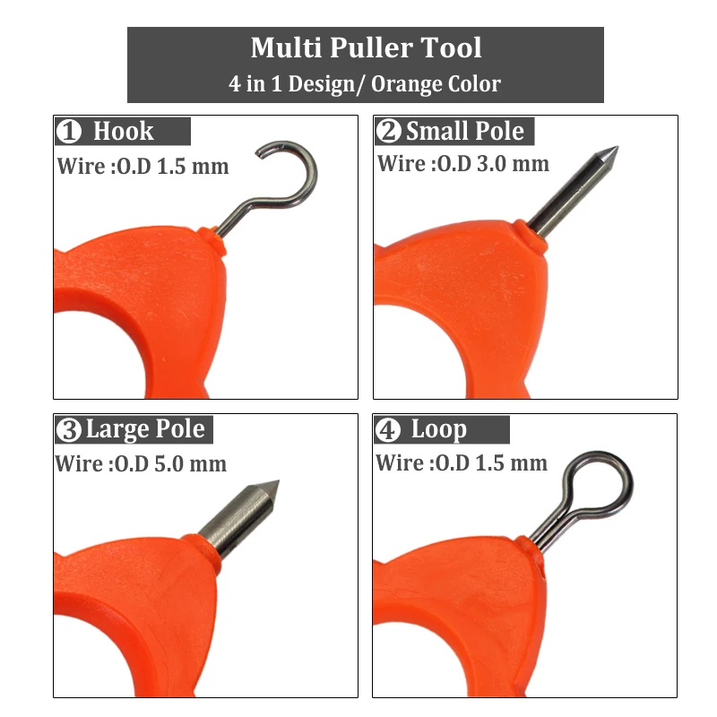 Herramienta anudadora para aparejo de carpa multiextractor – sedal - imagen 5