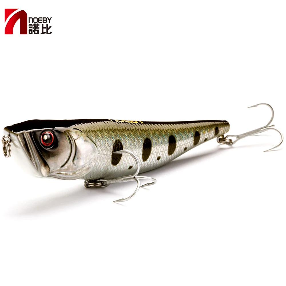 NOEBY-señuelo de pesca de lápiz Topwater, superficie flotante Wobbler, cebos duros artificiales, aparejos Wobblers, 100mm, 18g - imagen 4