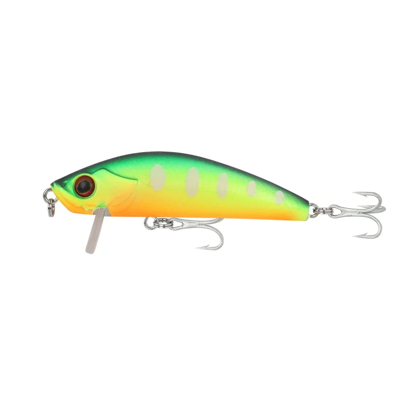Minnow-señuelo de pesca flotante, cebo Artificial de plástico duro, Swimbait, aparejos de pesca de 6,5 cm y 6,3g - imagen 5
