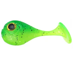 Señuelo Soft Bait Mini Whale 4cm – Ojos 3D color natural