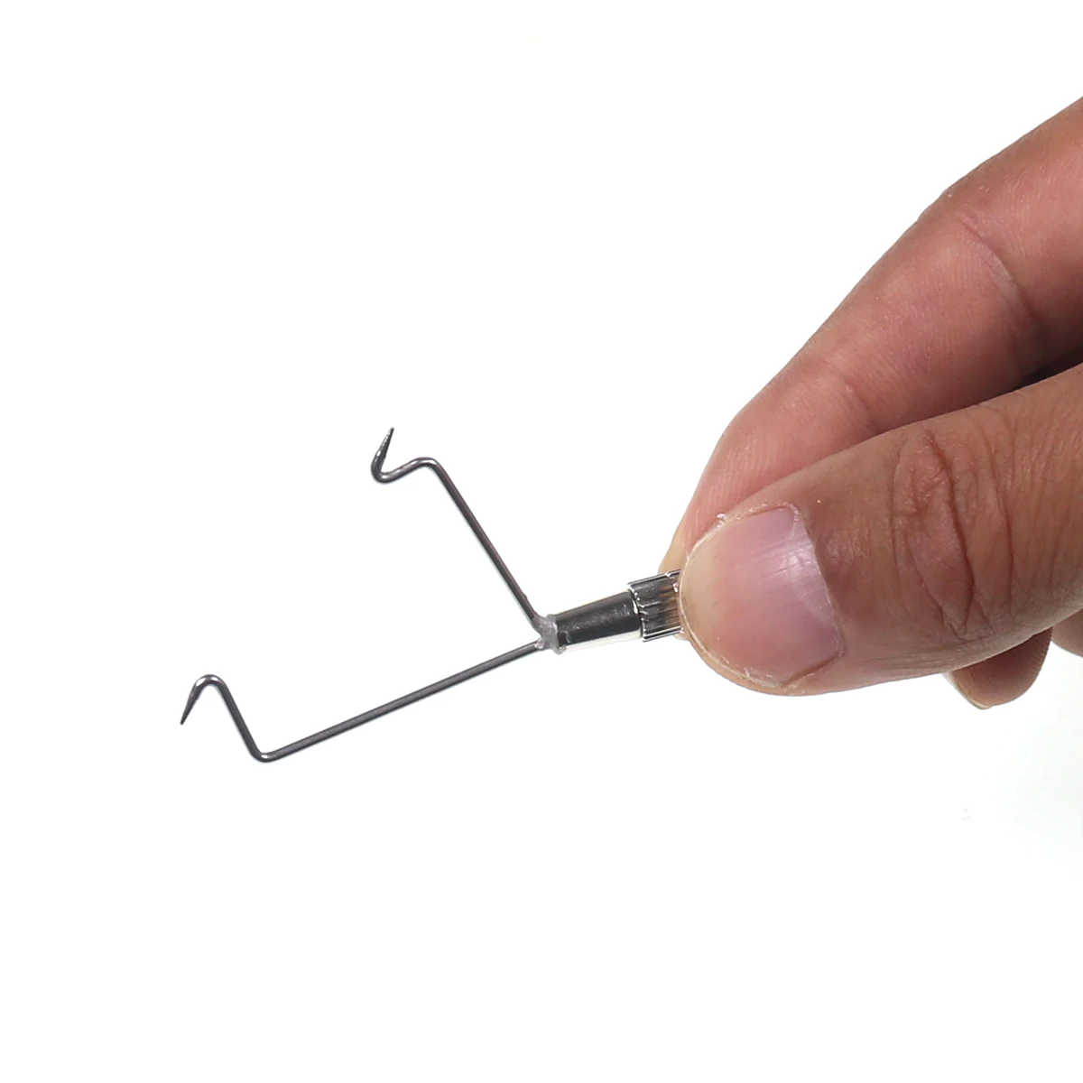 Bimoo-látigo de atado de moscas de acero inoxidable antideslizante, equipo de pesca para agua salada, plantilla de anzuelo, herramienta de anudado, 1 ud./2 uds. - imagen 5