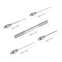 Kit herramientas pesca carpa 5 piezas – Mango antideslizante