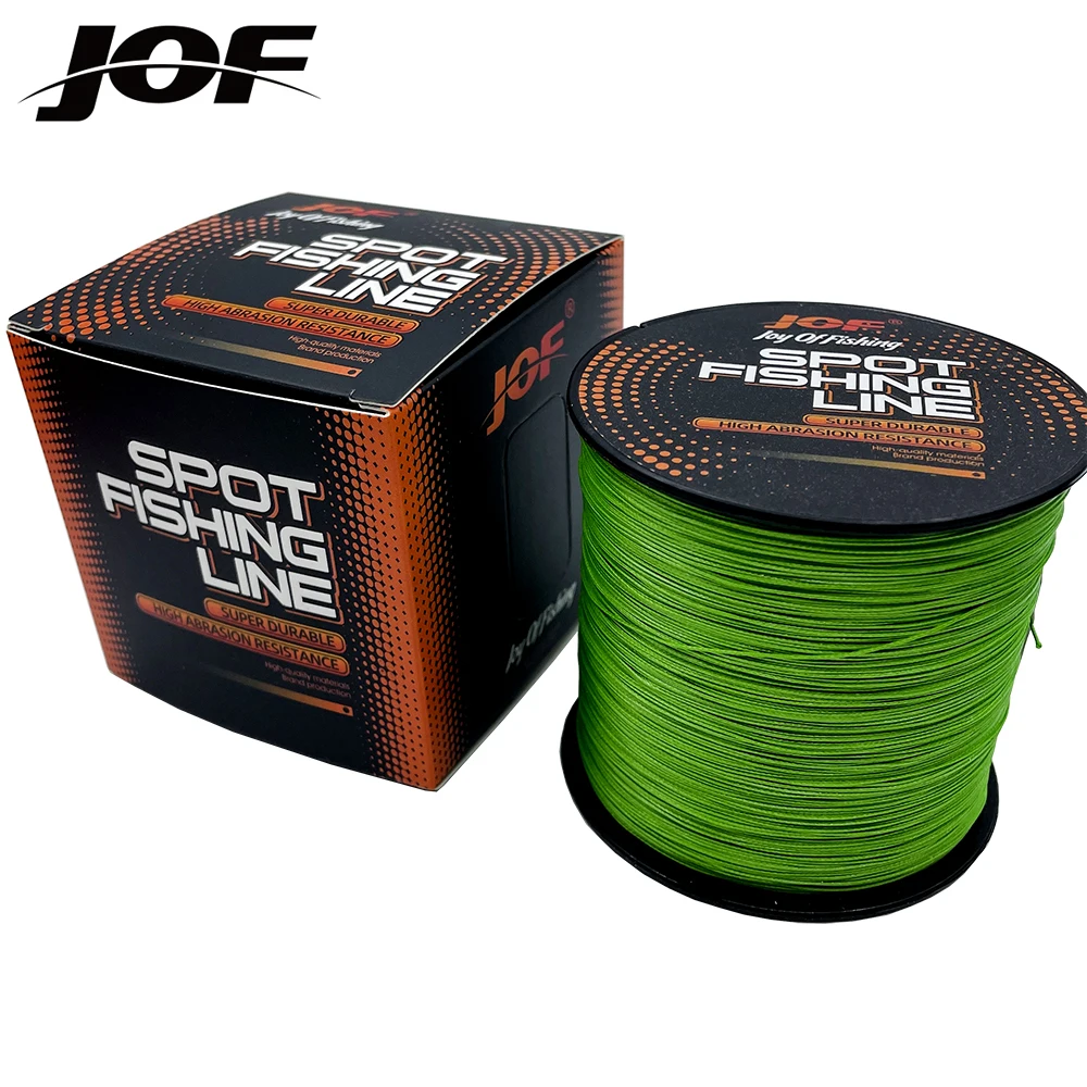 Línea de pesca de fibra importada de PE, resistente al desgaste, 8 hebras, súper fuerte, adecuada para agua salada/dulce, 300/500M - imagen 4