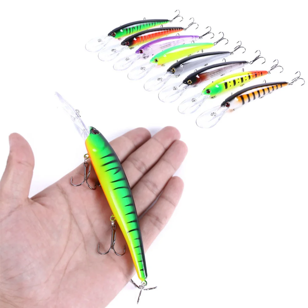 Señuelo de Pesca de pececillos Bandit de labio largo, cebo duro de 16cm, 21g, manivela Walleye profunda, Wobbler Artificial para nadar - imagen 5