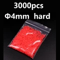 3000pcs  red 4x4mm