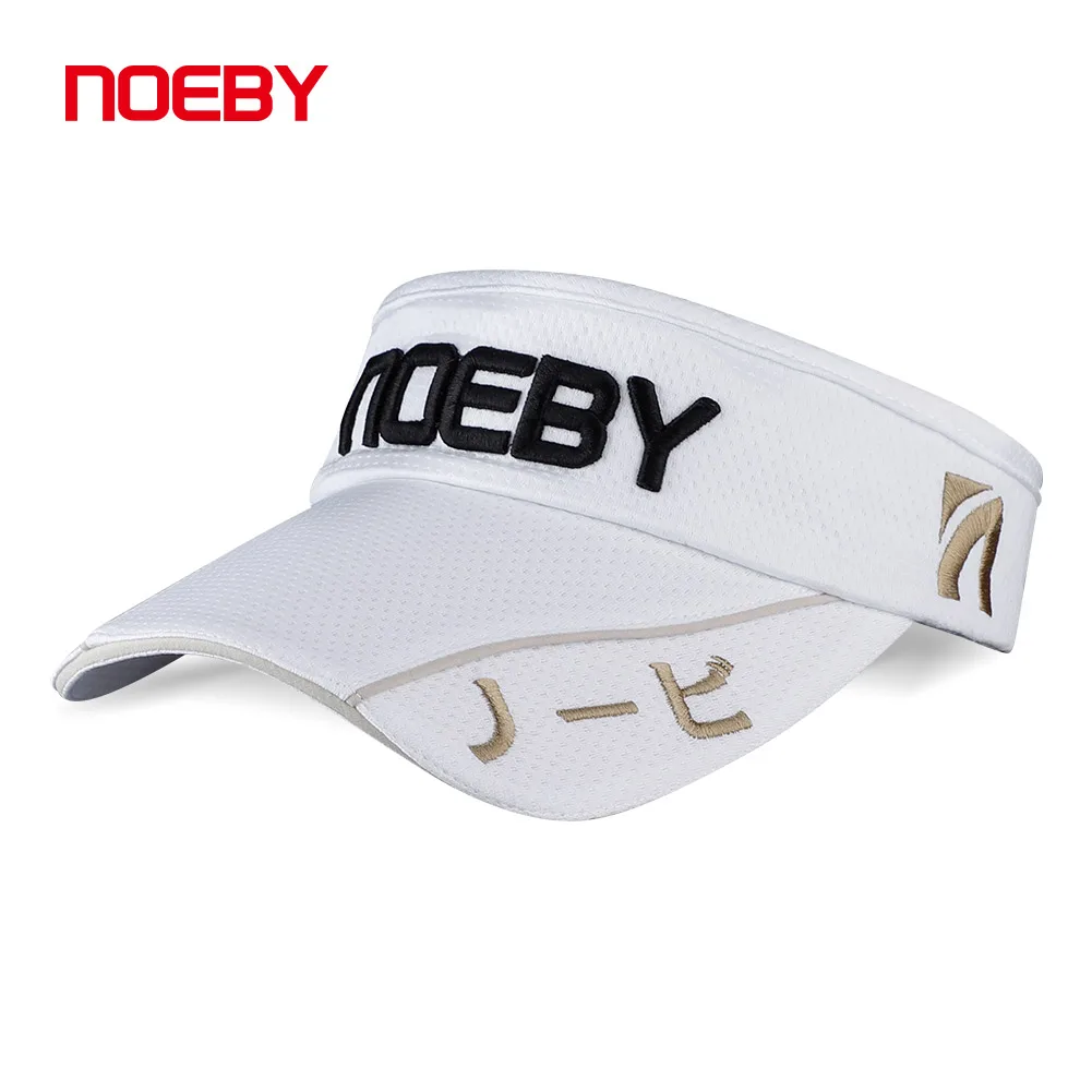 NOEBY sombrilla de pesca ajustable, gorra deportiva transpirable, sombrero para el sol para pescadores, gorra de marca para pesca al aire libre - imagen 3