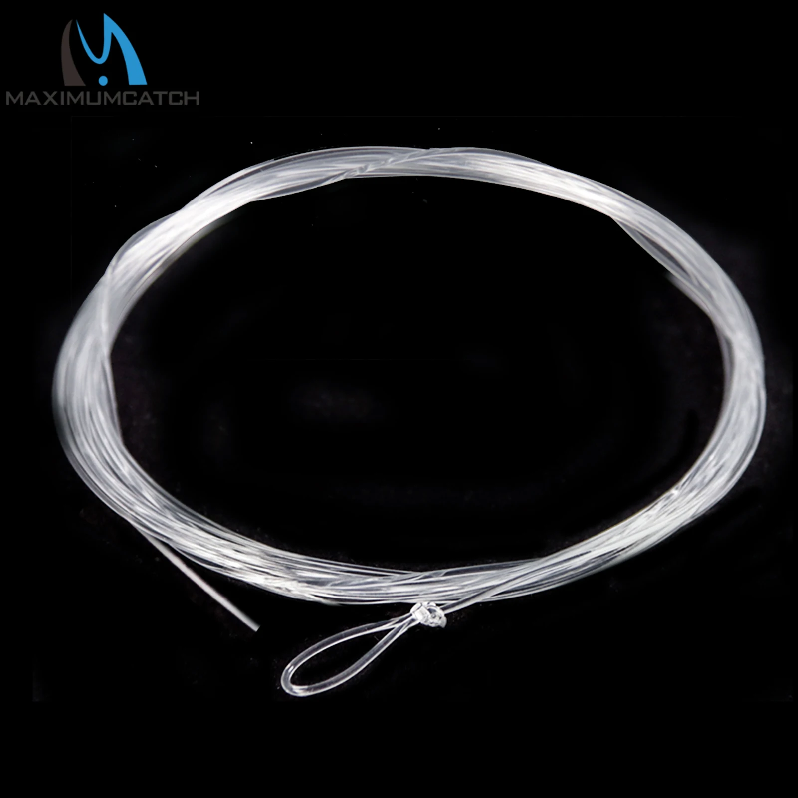 Maximumcatch-sedal de pesca con mosca, líder cónico de agua salada, 10 pies, 10-30LB, con bucles, Color transparente, 6 uds. - imagen 5