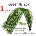 1 pack Green Black