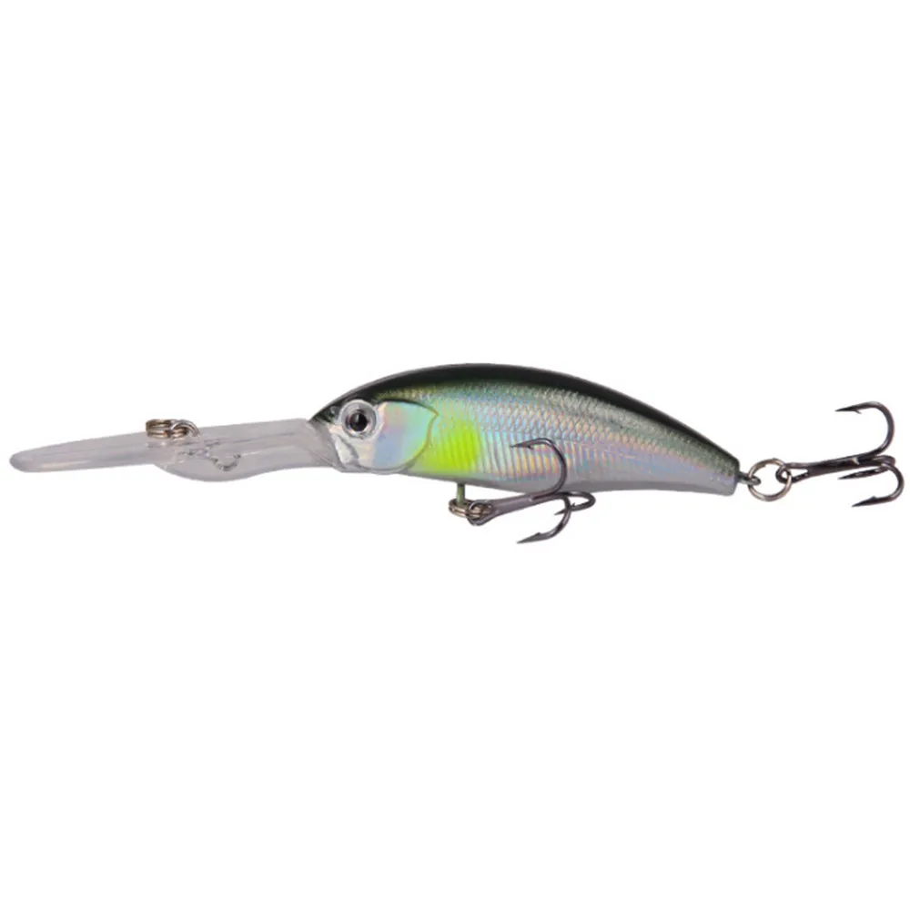 Señuelo de pesca de pececillos duros, Wobblers flotantes, Crankbait, cebos artificiales de lubina, aparejos de pesca de carpa de Lucio, 10cm, 7,5g, 1 pieza - imagen 4