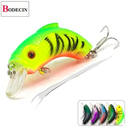 Crankbaits Wobblers de pesca para Lucio, señuelos artificiales, aparejos de pesca, duro, superficie, curricán, señuelos de agua superior