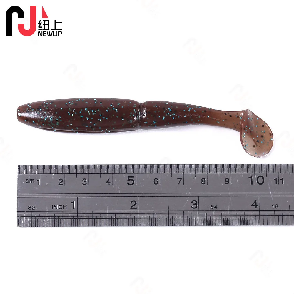 Cebo de sábalo de silicona suave, Wobblers artificiales para trucha, bagre, artículos, aparejos, 10cm, 9,7g, 5 unidades - imagen 5