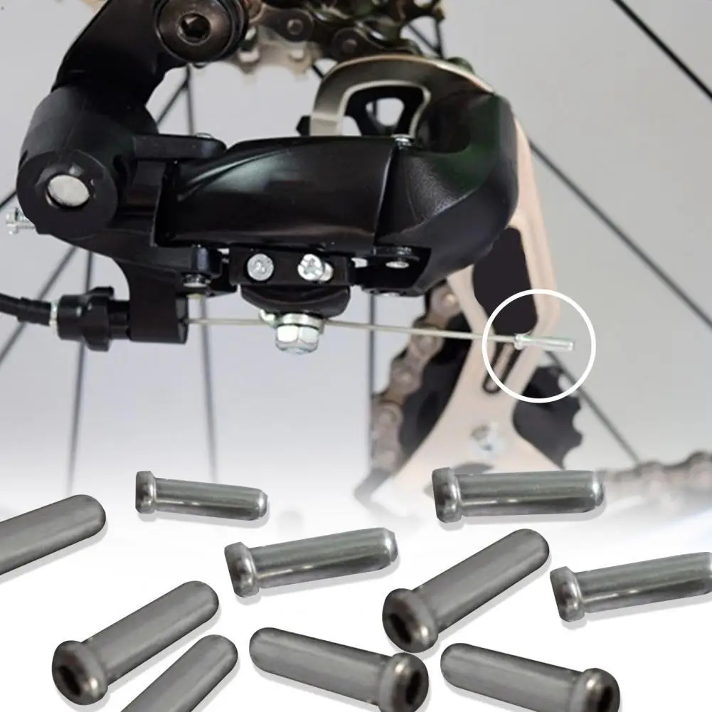 Cubiertas de extremo de cable de palanca de cambios de bicicleta, tapa de línea de freno para bicicleta de montaña, carcasa de Cables de mtb