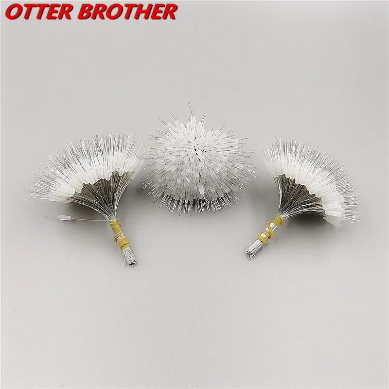 300 unids/lote flotador tapón de goma transparente Ss S M L pesca Bobber flotador tapón cilíndrico espacio frijol línea de pescado Accesorios - imagen 3