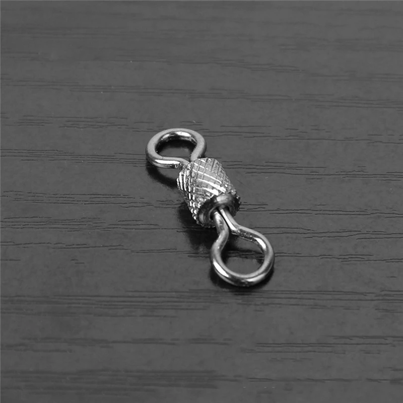 Conector de señuelos giratorios de rodamiento de bolas de aleación de cobre, accesorios de aparejos de Pesca de mar, herramienta de Pesca, venta al por mayor, tamaño 1 # ~ 12 #, 2000 piezas - imagen 5