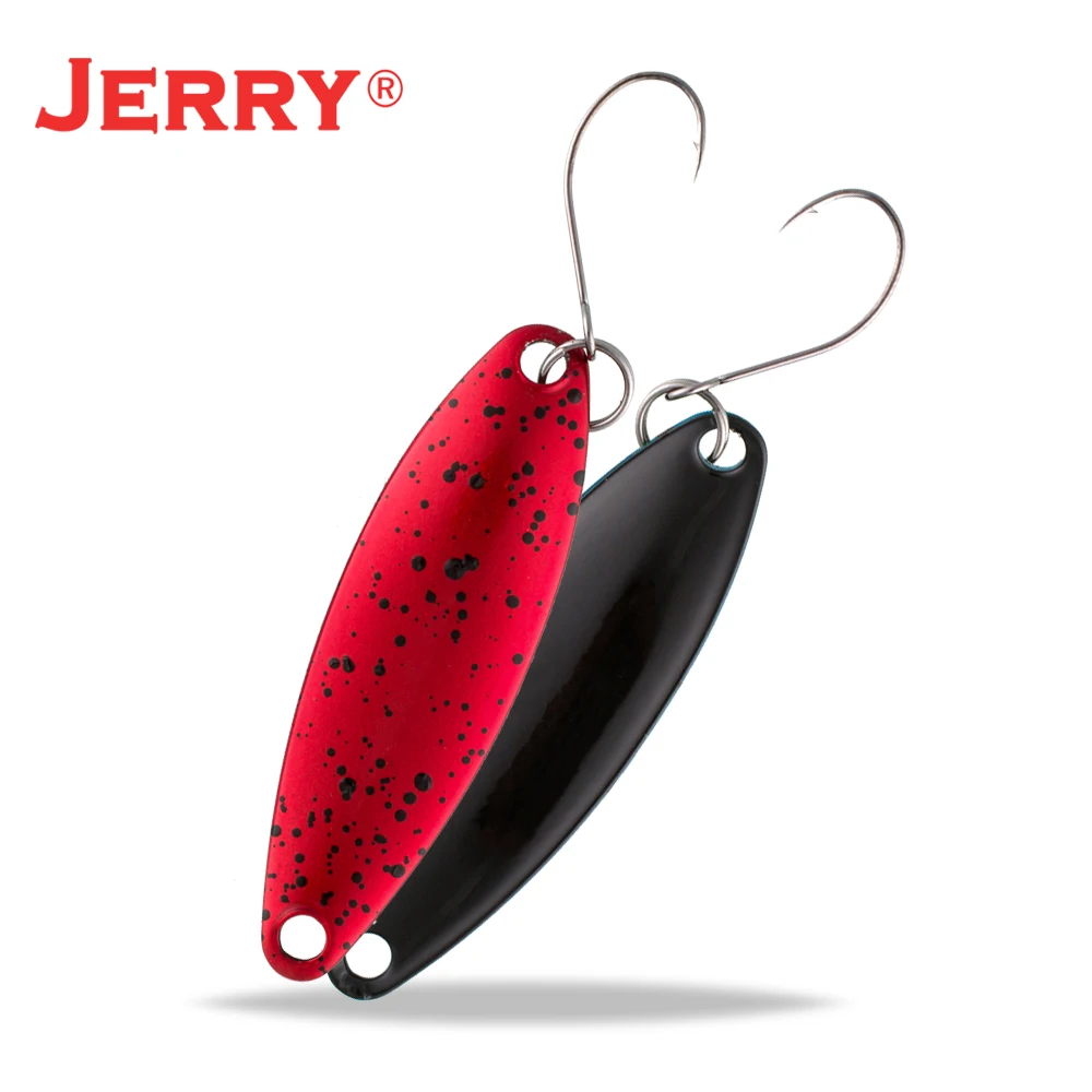 Jerry Virgo1pc Área cucharas para trucha cucharas de curricán Señuelos de pesca profesionales de alta calidad cebo giratorio de agua dulce aparejos de pesca - imagen 5