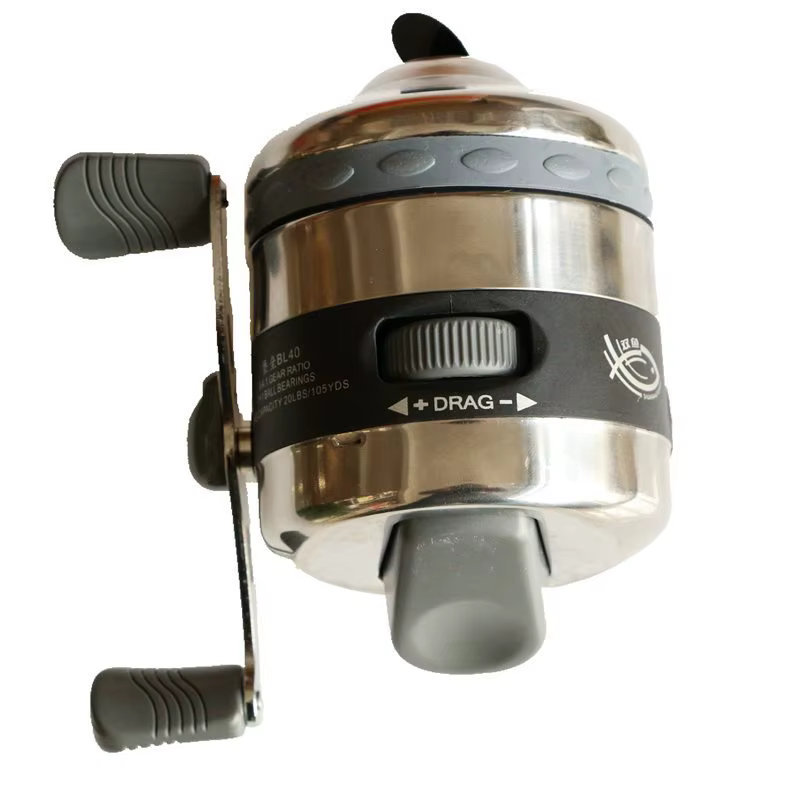 BL40 Spincast Carrete de acero inoxidable para pesca deportiva - imagen 4