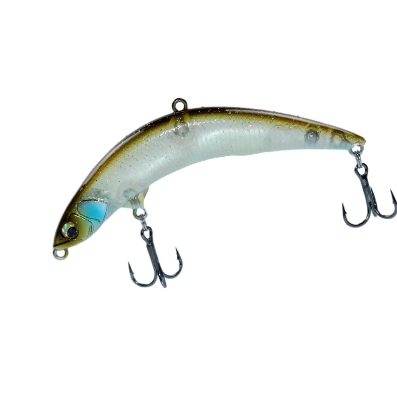 AOCLU Topwater flotante Wobbler 65mm 3g 85mm 6g acción de natación teñida cuerpo curvo cebo duro palo lápiz señuelo lubina pesca de trucha
