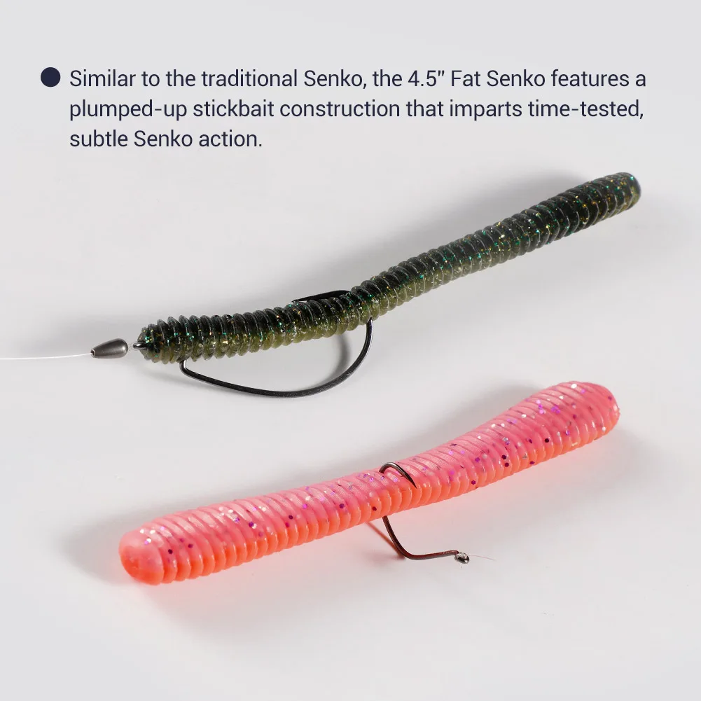 NOEBY-señuelo blando de gusano con palo de silicona, cebo Artificial para lubina, aparejos de pesca de Lucio, Swimbaits Finesse, PVC, 11cm, 8g - imagen 5