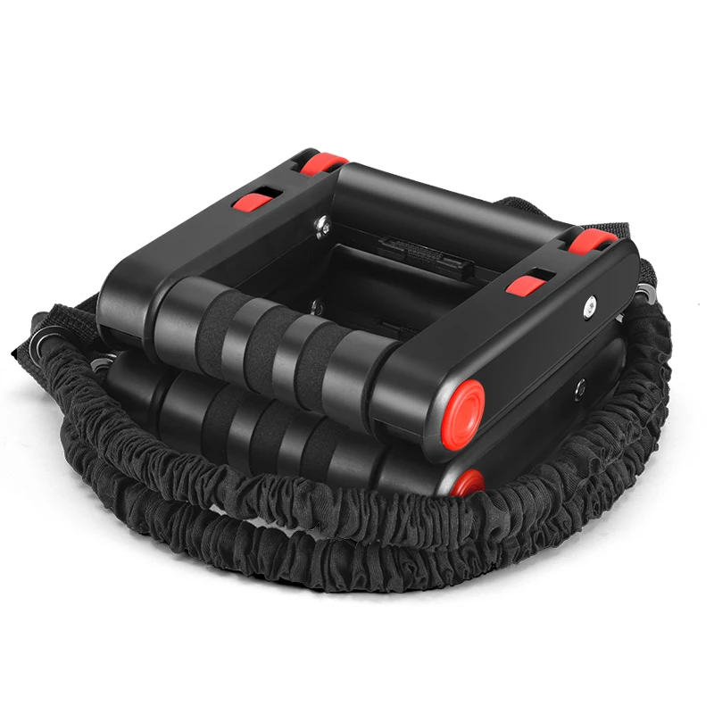 Rueda Abdominal plegable para el hogar, equipo de Fitness con 4 ruedas para quemar calorías, equipo de gimnasio de diseño ergonómico, ejercicio en casa - imagen 5