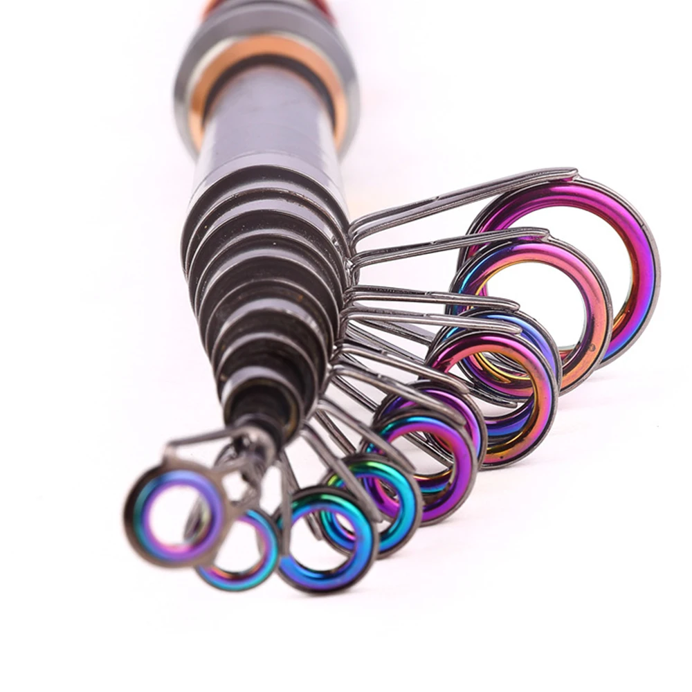 Caña de pescar telescópica de fibra de carbono, carrete de pesca duro telescópico, rueda portátil de viaje, 1,8-3,6 m, X120G - imagen 5