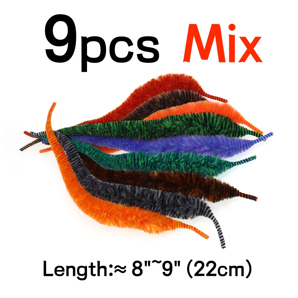 9pcs mix color
