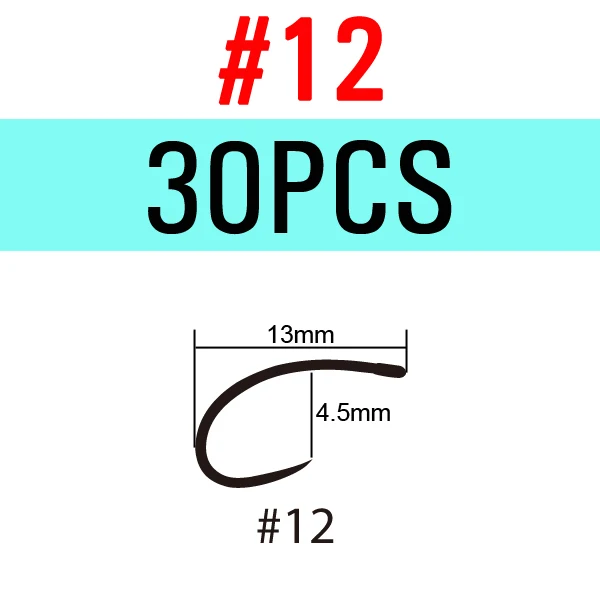 30pcs Size 12