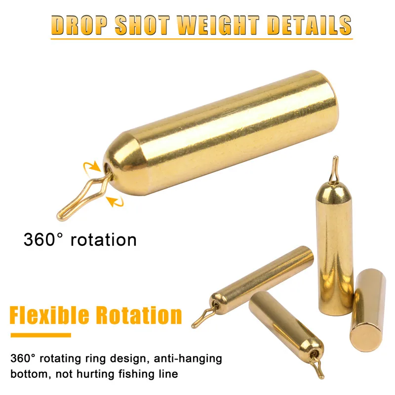 Aparejos de pesca de fundición, aparejos de tiro de latón, 5g, 7g, 10g, 14g, 24 Uds. - imagen 4