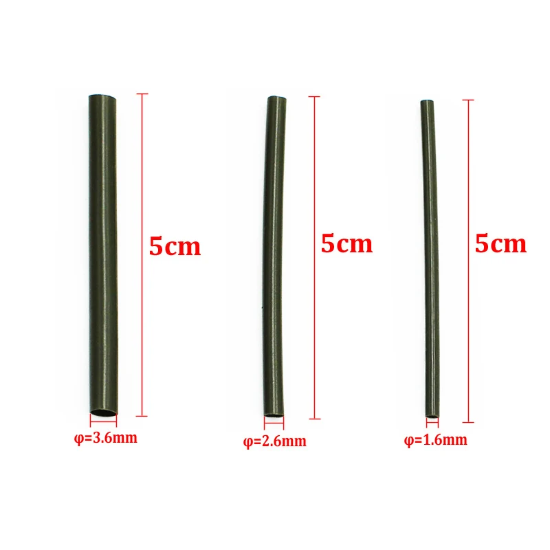 Tubos Termorretráctiles de Silicona para Aparejos de Carpa Chod - imagen 3